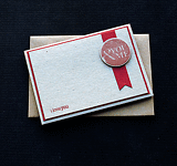 You And Me - Handcrafted Anniversary Card - dr17-0062